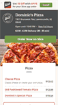 Mobile Screenshot of dominicspizzeria.com